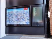 Gasten-infotainment: Weergave van de geopende liften