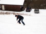 Hier wordt nog met spierkracht geprepareerd.