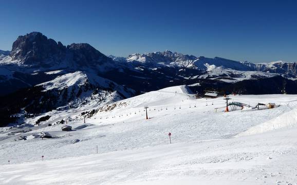 Grödnertal: Grootte van de skigebieden – Grootte Gröden (Val Gardena)