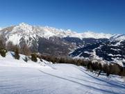 Piste richting Le Motte