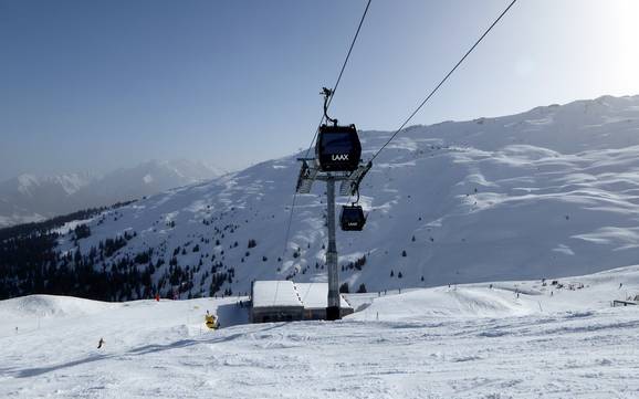 Beste skigebied in Flims Laax Falera – Beoordeling Laax/Flims/Falera