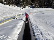 Gratis transportband in Silbis Winterwelt