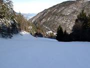 Dalafdaling La Rocca naar Santel