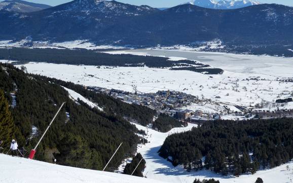 Skigebieden voor gevorderden en off-piste skiërs Prades – Gevorderden, off-piste skiërs Les Angles