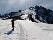 Start van de beklimming naar de Palmyra Peak (4060 m)