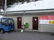 Goed onderhouden sanitaire voorzieningen