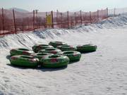 Tubing is erg populair bij de kleintjes.