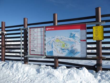 Zuidelijke eiland: oriëntatie in skigebieden – Oriëntatie Mt. Hutt