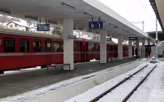 Unterengadin: bereikbaarheid van en parkeermogelijkheden bij de skigebieden – Bereikbaarheid, parkeren Scuol – Motta Naluns