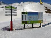 Informatiebord met bewegwijzering