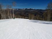 Afdaling bij de Arrowhead Mountain