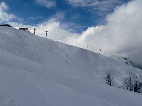 Skigebieden voor gevorderden en off-piste skiërs Savooise Vooralpen – Gevorderden, off-piste skiërs Megève/Saint-Gervais