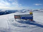 Aftakkingen zijn duidelijk gemarkeerd