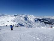 Uitzicht vanaf de Hitzeggen naar de Stein