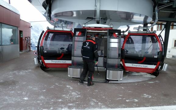 Unterengadin: netheid van de skigebieden – Netheid Scuol – Motta Naluns