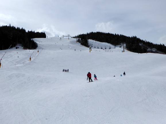 Piste bij de 4-persoons stoeltjeslift Gschwandtkopf