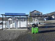 Afvalscheiding in het skigebied Hafjell