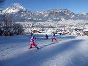 Gemakkelijke piste Hochfeldabfahrt