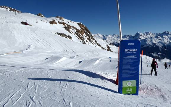 Snowparken Val d'Anniviers – Snowpark Grimentz/Zinal