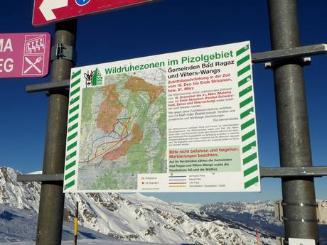 Rätikon: milieuvriendelijkheid van de skigebieden – Milieuvriendelijkheid Pizol – Bad Ragaz/Wangs