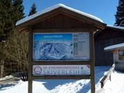 Informatiebord bij het dalstation Hinterwies