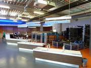 Ski- en schoenverhuur van de skihal