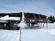 Sjusjøen Express - 6-persoons hogesnelheidsstoeltjeslift (koppelbaar)