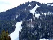 Uitzicht op de FIS-standaard-afdaling Kohlerhang