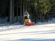 Sneeuwkanon op de Unternberg