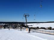 Za Prahou - Sleeplift met T-beugel/Ankerlift