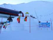 Sneeuwman Skalnaté Pleso