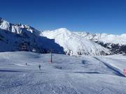 Middelzware piste bij de Weißspitzbahn