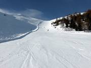 Moeilijke piste nr. 13 vanaf de Cimaross