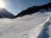 Makkelijke afdaling bij de Maisäßlift