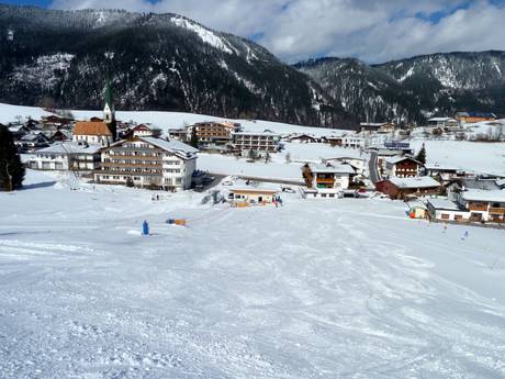 Rofangebergte: accomodatieaanbod van de skigebieden – Accommodatieaanbod Tirolina (Haltjochlift) – Hinterthiersee