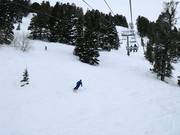 Steile afdalingen bij de John Paul Express