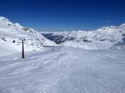 Uitzicht vanaf het bergstation Medelzkopf