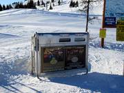 Afvalscheiding in het skigebied van Sunshine Village