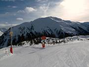 Aftak naar de dalafdaling