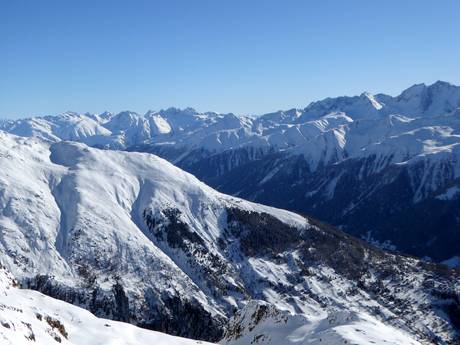 Goms: Grootte van de skigebieden – Grootte Bellwald