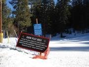 Bord naar Snow Play Area