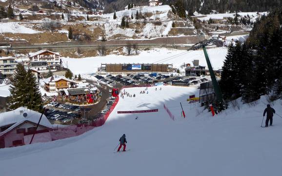 Gröden (Val Gardena): bereikbaarheid van en parkeermogelijkheden bij de skigebieden – Bereikbaarheid, parkeren Gröden (Val Gardena)