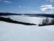 Uitzicht over Ingemarbacken en Gäuta-meer