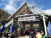 Terras bij de Snake Gully Hut