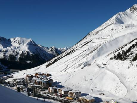 Sellraintal: Grootte van de skigebieden – Grootte Kühtai