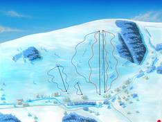 Pistekaart Jonas Park – Ostružná