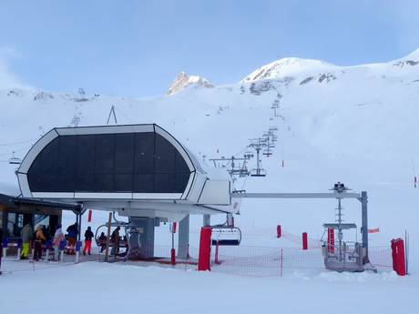 Skiliften dal van de Isère – Liften Tignes/Val d'Isère
