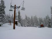 Pistenbully aan het werk