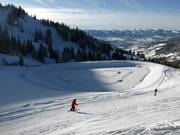 Opslagmeer voor de besneeuwing