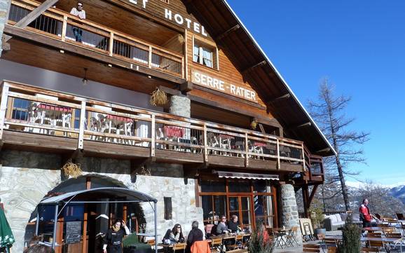 Hutten, Bergrestaurants  Vallée de la Guisane – Bergrestaurants, hutten Serre Chevalier – Briançon/Chantemerle/Villeneuve-la-Salle/Le Monêtier-les-Bains
